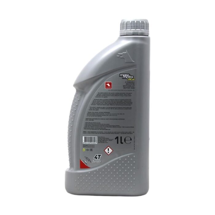 Petrol Ofisi Maximoto 10W40 4T 1 Lt Motosiklet Motor Yağı - Görsel 4
