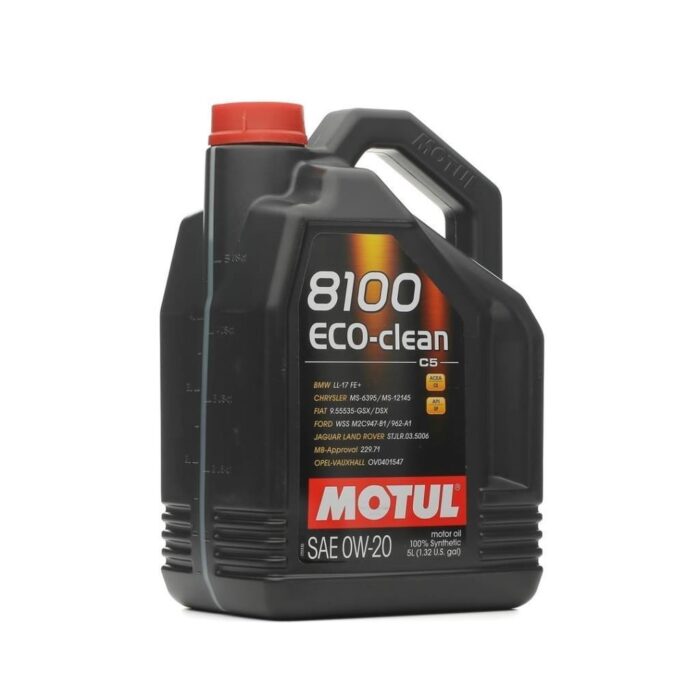 Motul 8100 Eco-Clean 0W20 5 Lt Partiküllü Motor Yağı - Görsel 1