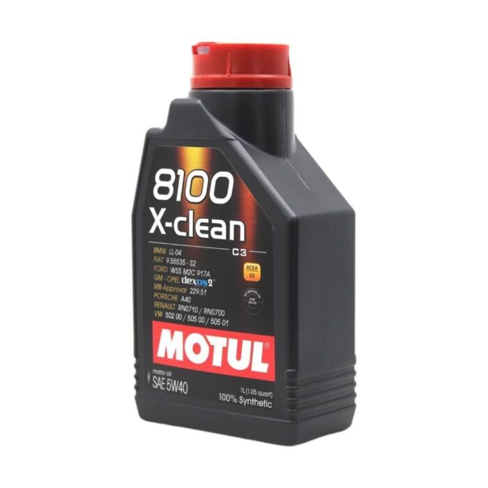 Motul 8100 X-Clean 5W40 1 Lt Tam Sentetik Motor Yağı - Görsel 2