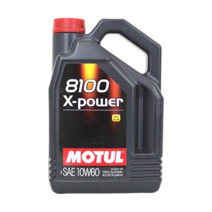 Motul 8100 X-Power 10W60 4 Lt Tam Sentetik Motor Yağı