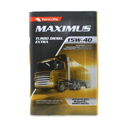 Petrol Ofisi Maximus Turbo Diesel Extra 15W40 16 Kg Motor Yağı