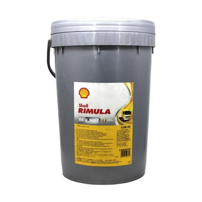 Shell Rimula R4 X 15W-40 20 Lt Ağır Hizmet Dizel Motor Yağı - Görsel 1