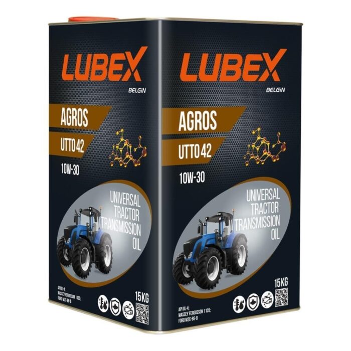 image_1080-335.jpg Lubex Agros Utto 42 15 Kg Traktör Şanzıman Yağı - Görsel 1