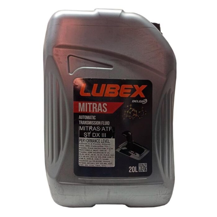 Lubex Mitras ATF ST DEXRON III 20 Lt Otomatik Şanzıman Yağı - Görsel 1