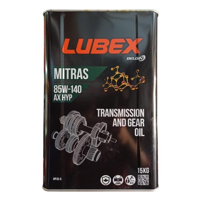 image_1080-360.jpg Lubex Mitras AX HYP 85W140 15 Kg Şanzıman ve Diferansiyel Yağı - Görsel 1