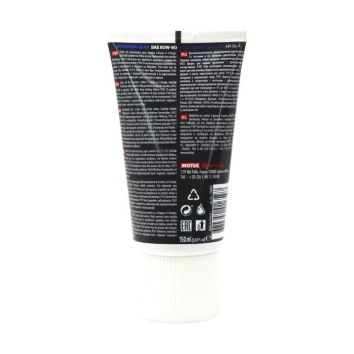 Motul Scooter Gear 80W90 150 Ml Motosiklet Şanzıman Yağı - Görsel 2