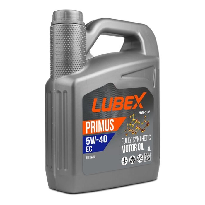Lubex Primus EC 5W40 4 Lt Tam Sentetik Motor Yağı - Görsel 1