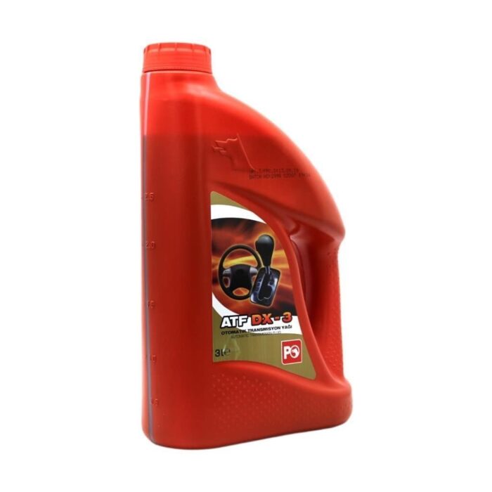 Petrol Ofisi ATF DX-3 3 Lt Otomatik Şanzıman ve Direksiyon Yağı - Görsel 3