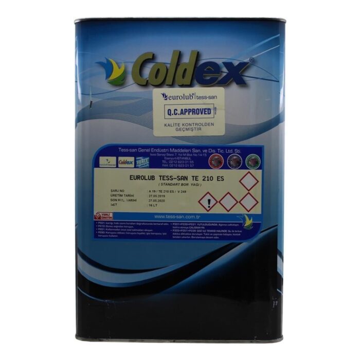image_1080-554.jpg Eurolub Coldex TE 210 ES 16 Lt Mineral Bor Yağı - Görsel 1