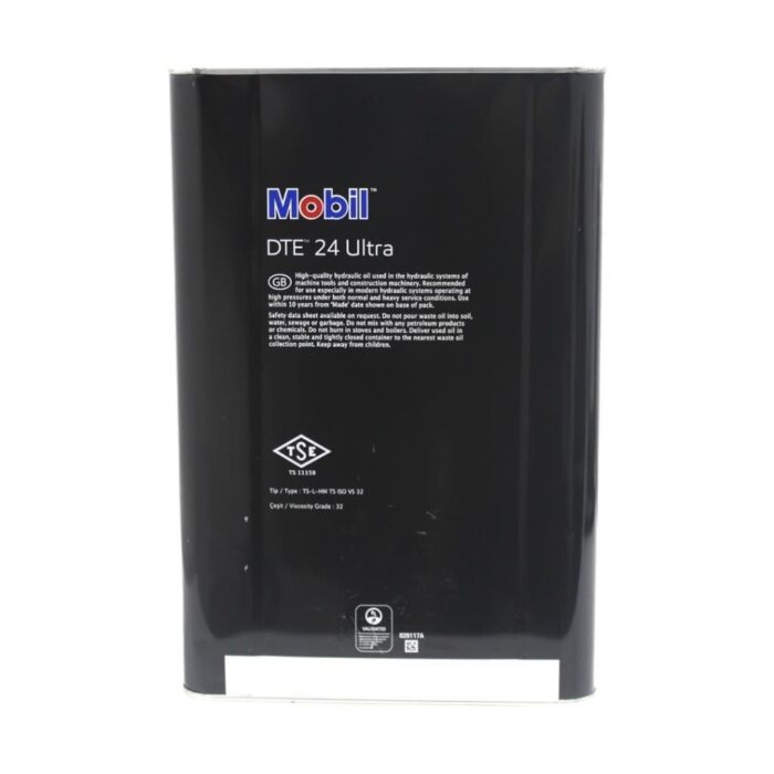 Mobil DTE 24 Ultra ISO VG 32 16 Lt Üstün Performanslı Hidrolik Yağ - Görsel 4