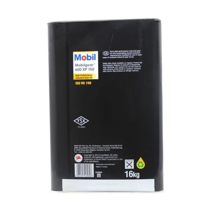 Mobil Mobilgear 600 XP 150 16 Lt Dişli Yağı - Görsel 3
