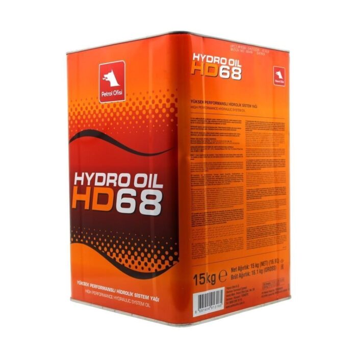 Petrol Ofisi Hydro Oil HD 68 15 Kg Hidrolik Sistem Yağı - Görsel 2