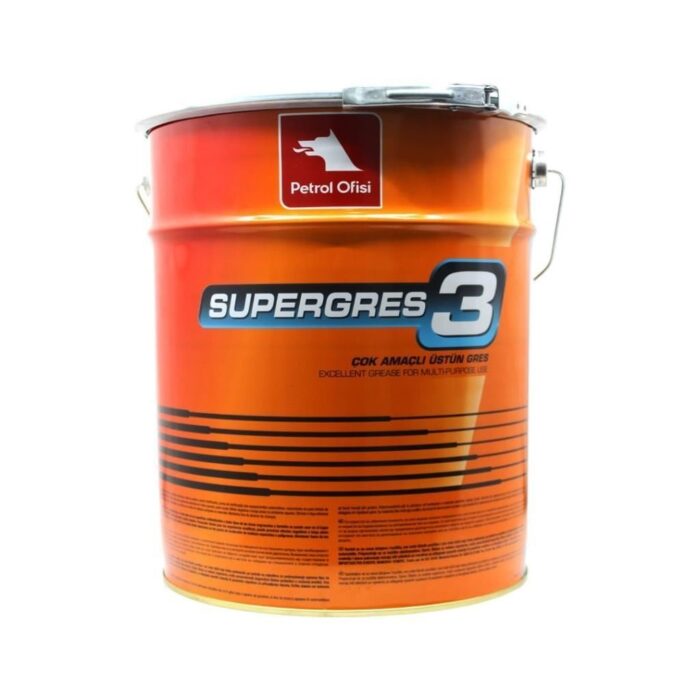 Petrol Ofisi Super Gres 3 15 Kg Lityum Sabunlu Gres - Görsel 1