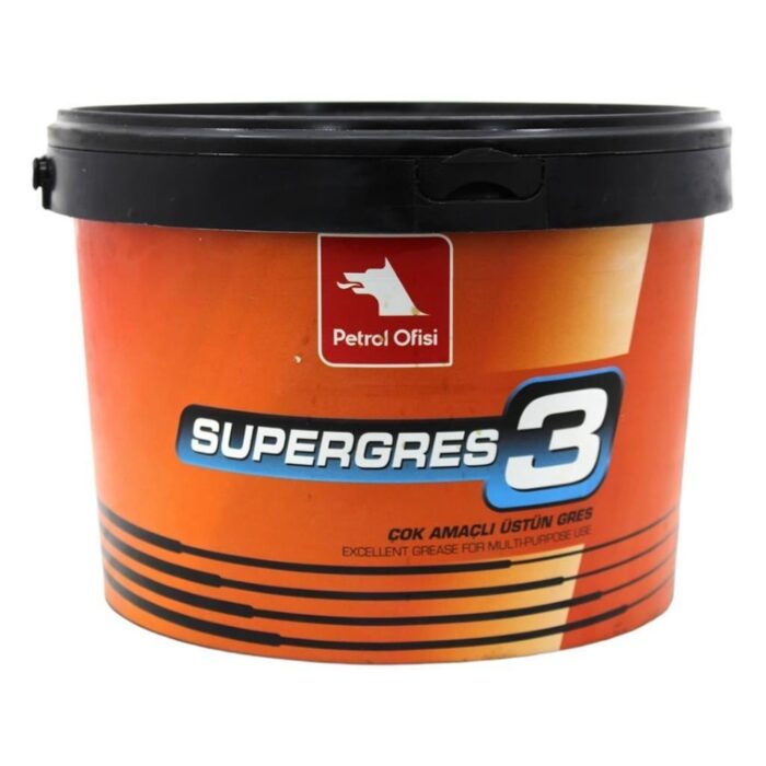 Petrol Ofisi Super Gres 3 4 KG Lityum Sabunlu Gres - Görsel 1