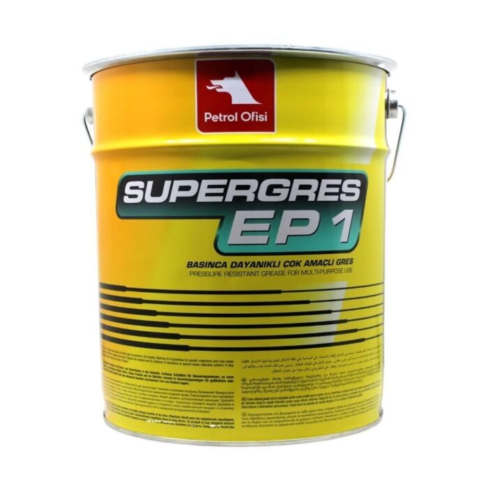 Petrol Ofisi Super Gres Ep 1 15 Kg Lityum Sabunlu Gres - Görsel 1