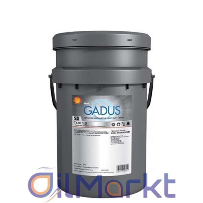 image_1080-762-1.jpg Shell Gadus S5 T460 1.5 18 Kg Sentetik Poliüre Ağır Yük Gresi - Görsel 1