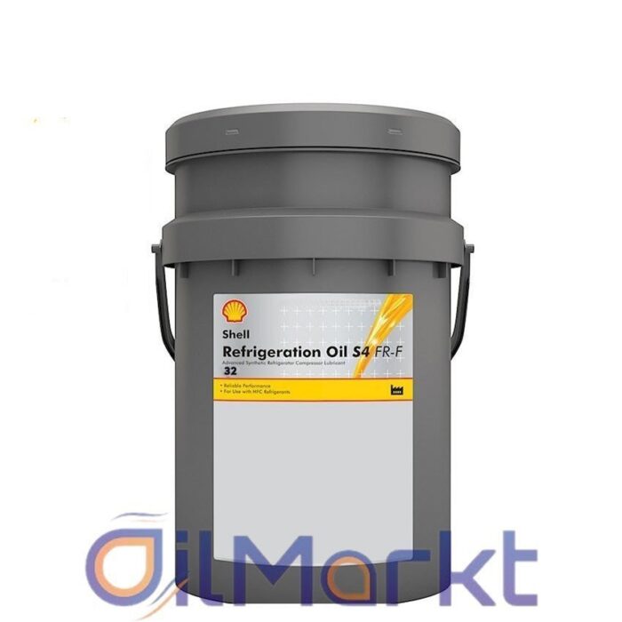 Shell Refrigeration Oil S4 FR-F 32 20 Lt Kompresör Yağı - Görsel 1