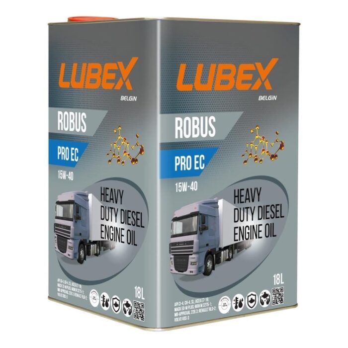 image_1080-88.jpg Lubex Robus Pro EC 15W40 18 Lt Motor Yağı - Görsel 1