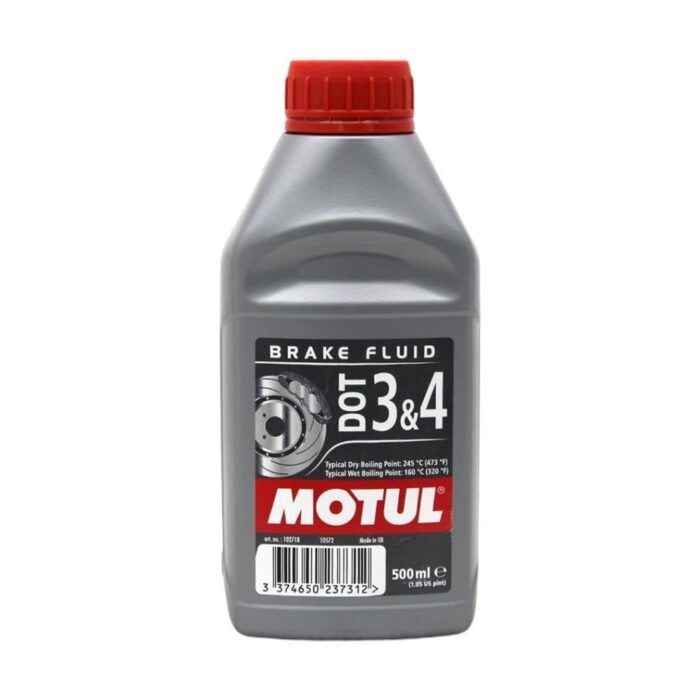 image_1080-936.jpg Motul Dot 3 & 4 Brake Fluid 500 Ml Fren Hidrolik Yağı - Görsel 1