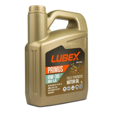 Lubex Primus MV-LA 0W30 5 Lt Tam Sentetik Motor Yağı