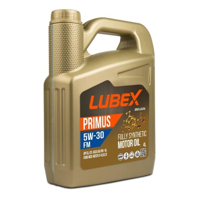Lubex Primus FM 5W30 4 Lt Tam Sentetik Motor Yağı - Görsel 1