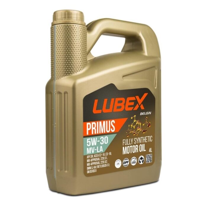 Lubex Primus MV-LA 5W30 4 Lt Tam Sentetik Motor Yağı - Görsel 1