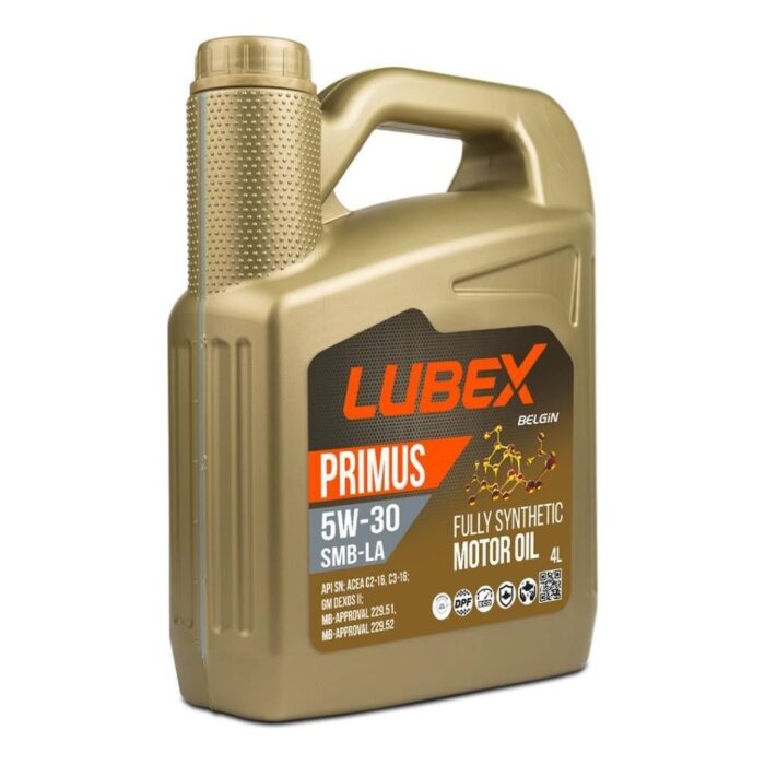 Lubex Primus SMB-LA 5W30 4 Lt Tam Sentetik Motor Yağı - Görsel 1