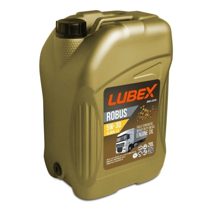 lubex-robus-global-la-5w30-20-lt.jpg Lubex Robus Global LA 5W30 20 Lt Tam Sentetik Partiküllü Motor Yağı - Görsel 1