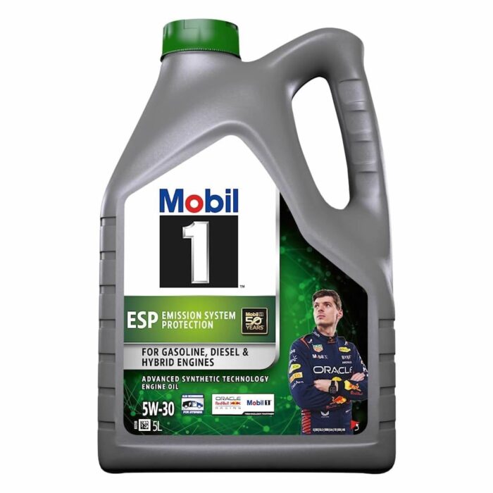 mobil-1-esp-5w30-5-lt.jpg Mobil 1 ESP 5W30 5 Lt Tam Sentetik Partiküllü Motor Yağı - Görsel 1