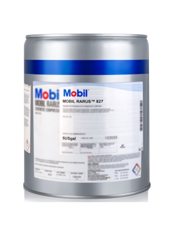 mobil-rarus-827-back-with-label-600x800-1.jpg Mobil Rarus 827 - 5 USG Kompresör Yağı - Görsel 1