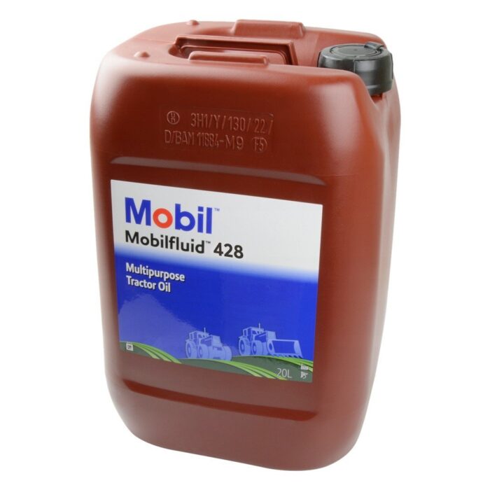 mobilfluid-428-20-lt.jpg Mobil Mobilfluid 428 20 Lt Traktör Şanzıman Yağı - Görsel 1