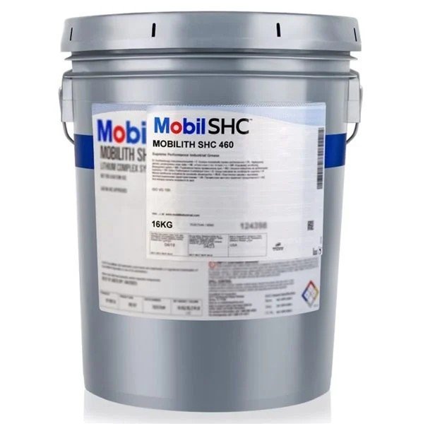 mobilith-shc-460-emmer-16-kilogram-voorkant-1.jpg Mobil Mobilith SHC 460 16 Kg Üstün Performanslı Gres - Görsel 1