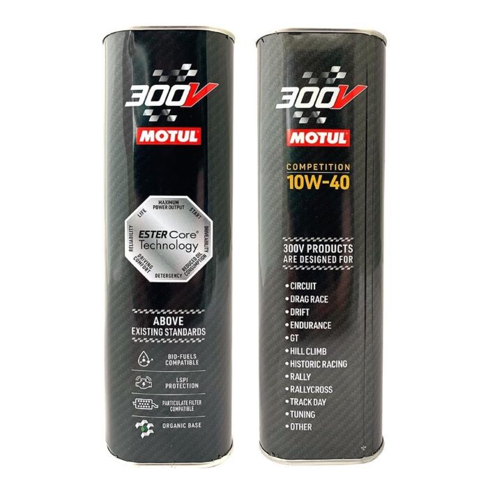 Motul 300V Competition 10W40 2 Lt Tam Sentetik Motor Yağı - Görsel 3