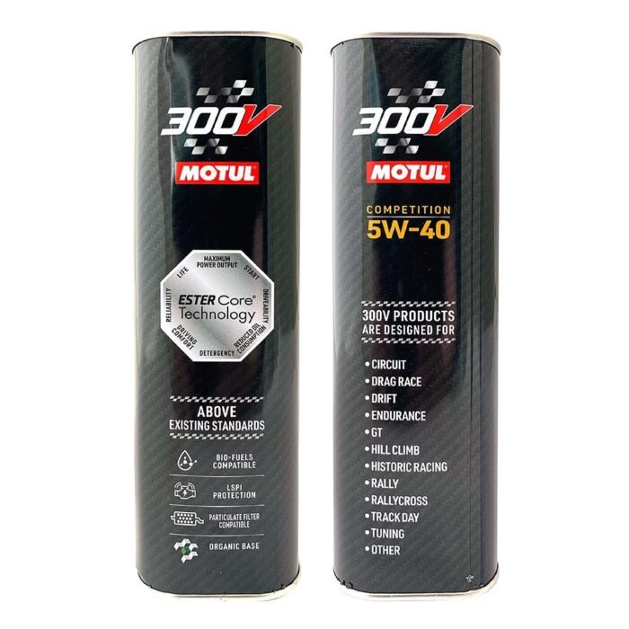 Motul 300V Competition 5W40 2 Lt Tam Sentetik Motor Yağı - Görsel 3