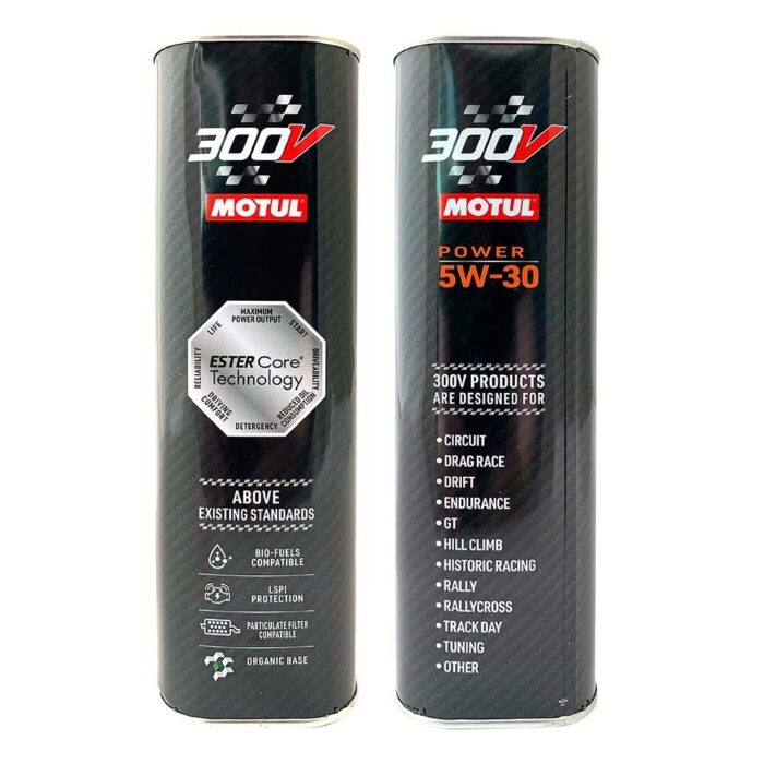 Motul 300V Power 5W30 2 Lt Tam Sentetik Motor Yağı - Görsel 3