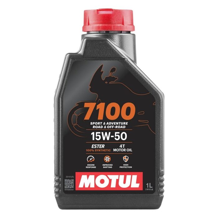 Motul 7100 4T 15W50 1 Lt Motosiklet Yağı - Görsel 1