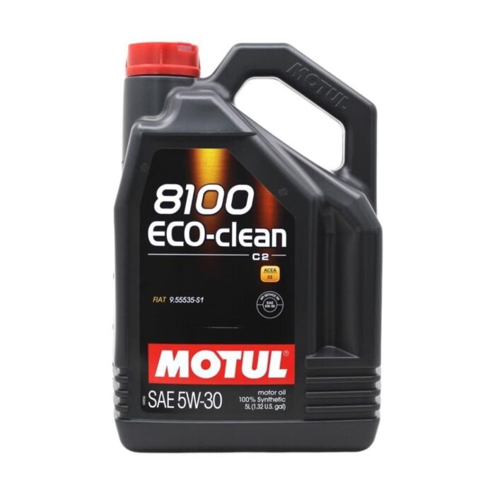 motul-8100-eco-clean-5w30-5-lt-motor-yagi.jpg Motul 8100 Eco-Clean 5W30 5 Lt Tam Sentetik Motor Yağı - Görsel 1