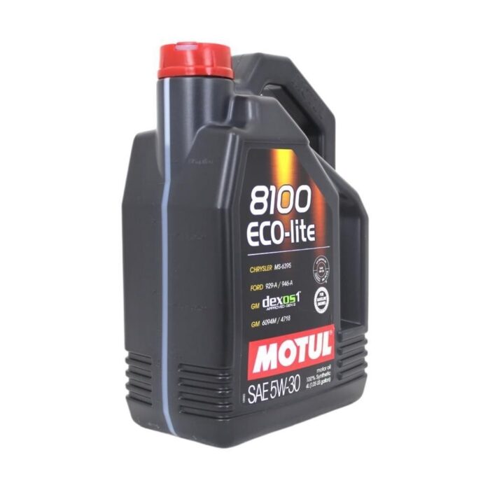 Motul 8100 Eco-Lite 5W30 4 Lt Tam Sentetik Motor Yağı - Görsel 3