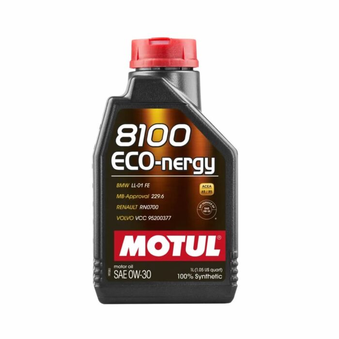 Motul 8100 Eco-Nergy 0W30 1 Lt Motor Yağı - Görsel 1