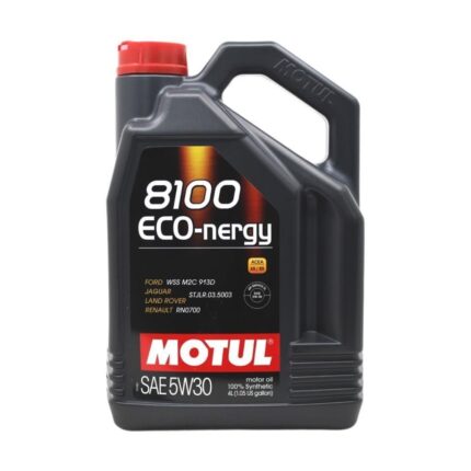 Motul 8100 Eco-Nergy 5W30 4 Litre Tam Sentetik Motor Yağı 2025 Üretim