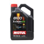Motul 8100 X-Clean EFE 5W30 4 Lt Tam Sentetik Motor Yağı