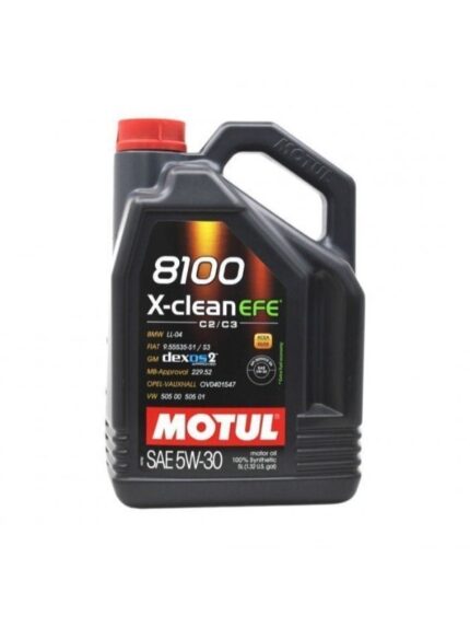 Motul 8100 X-Clean EFE 5W-30 Dexos2 Partiküllü - 5 Litre