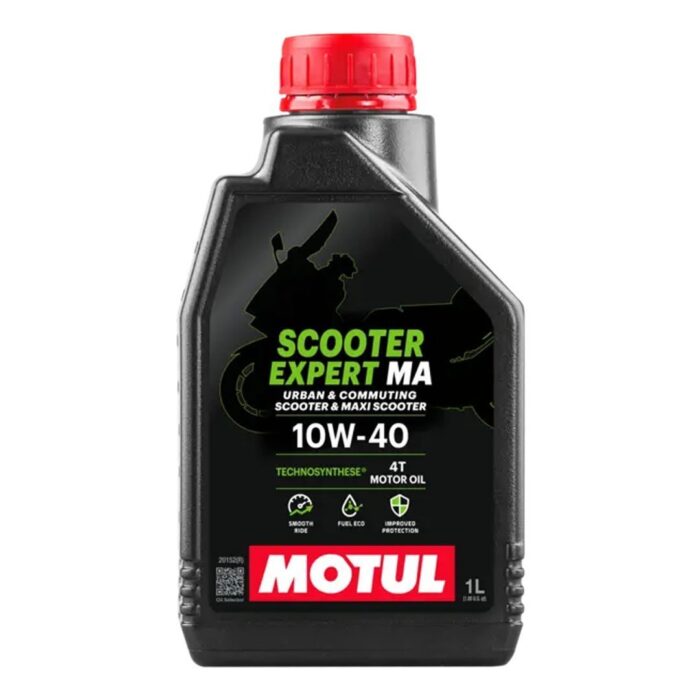 Motul Scooter Expert 10W40 MA 4T 1 Lt Motosiklet Yağı - Görsel 1