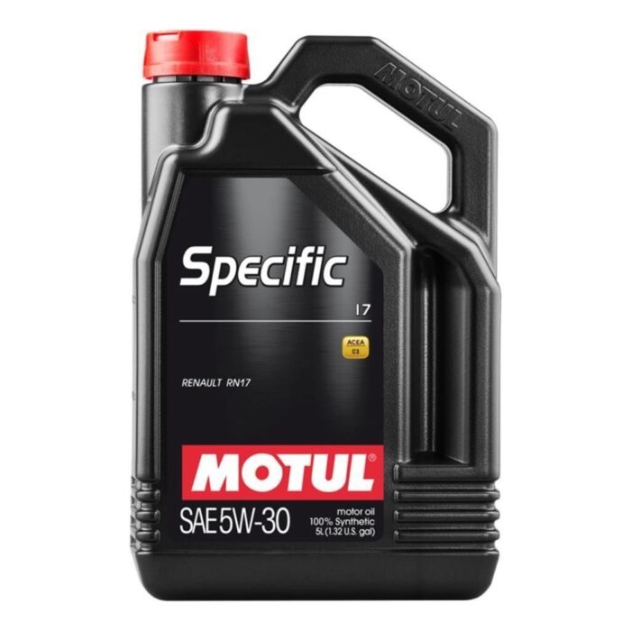 Motul Specific 17 5W30 5 Lt Renault RN17 Onaylı Motor Yağı - Görsel 1