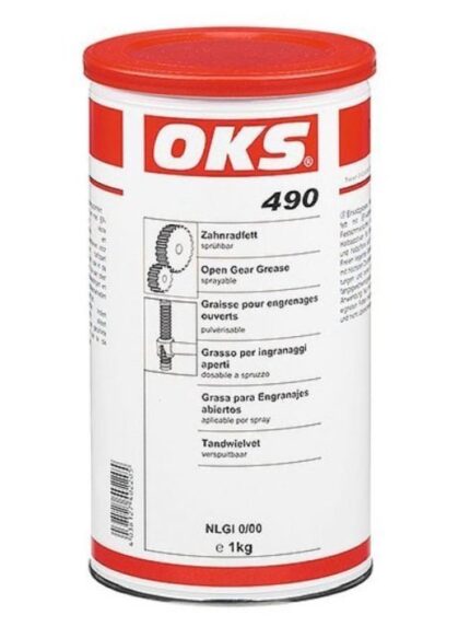 OKS 490 - 1 KG Grafitli Yüksek Performans Açık Dişli Gresi