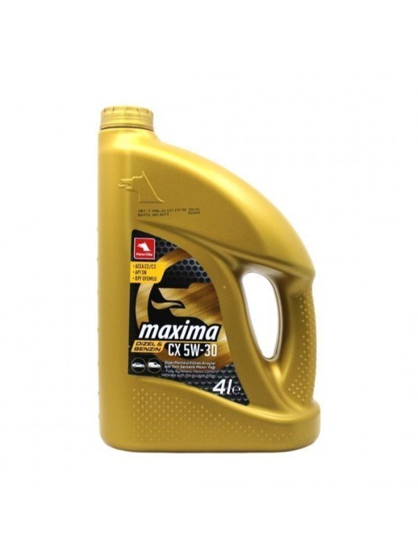 petrol-ofisi-diesel-la-5w30-4-lt-600x800-1.jpg Petrol Ofisi Maxima CX 5W-30 - 4 Litre Partiküllü Motor Yağı - Görsel 1