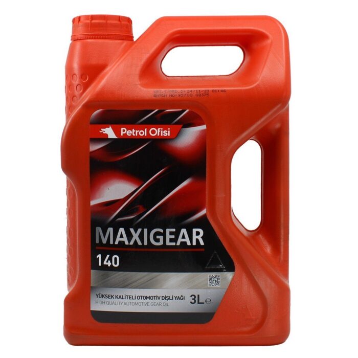 Petrol Ofisi Maxigear 140 3 Lt Şanzıman Dişli Yağı - Görsel 1