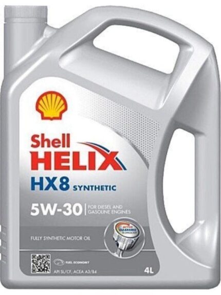Shell Helix HX8 5W-30 - 4 Litre 2024 Üretim Motor Yağı
