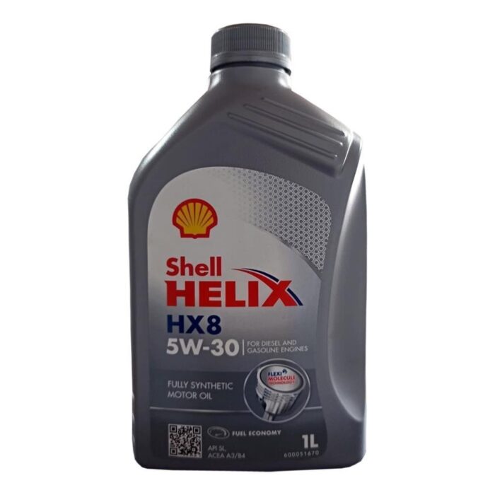 Shell Helix HX8 Synthetic 5W30 1 Lt Tam Sentetik Motor Yağı - Görsel 1