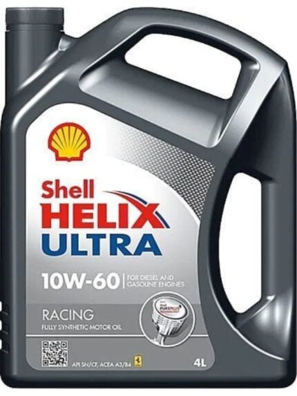 Shell Helix Ultra Racing 10W-60 - 4 Litre Motor Yağı